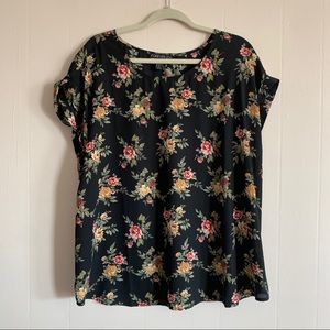 Forever 21 Floral Boxy Top